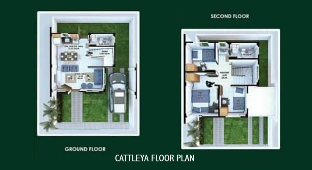 Cattleya Floor Plan Justine Heights CDO property