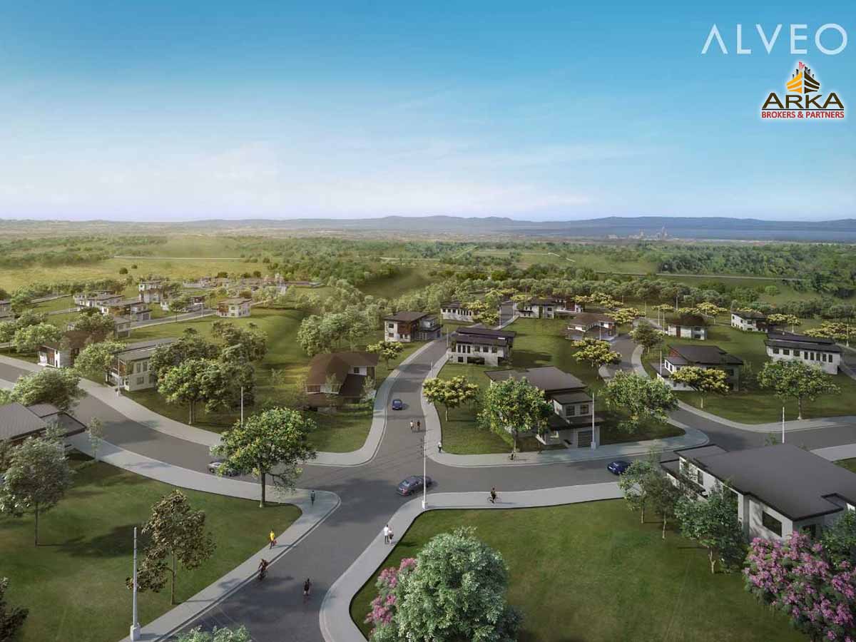 Alveo CDO BAYVIEW HEIGHTS Streetscape Semi Aerial View GMC ARKA