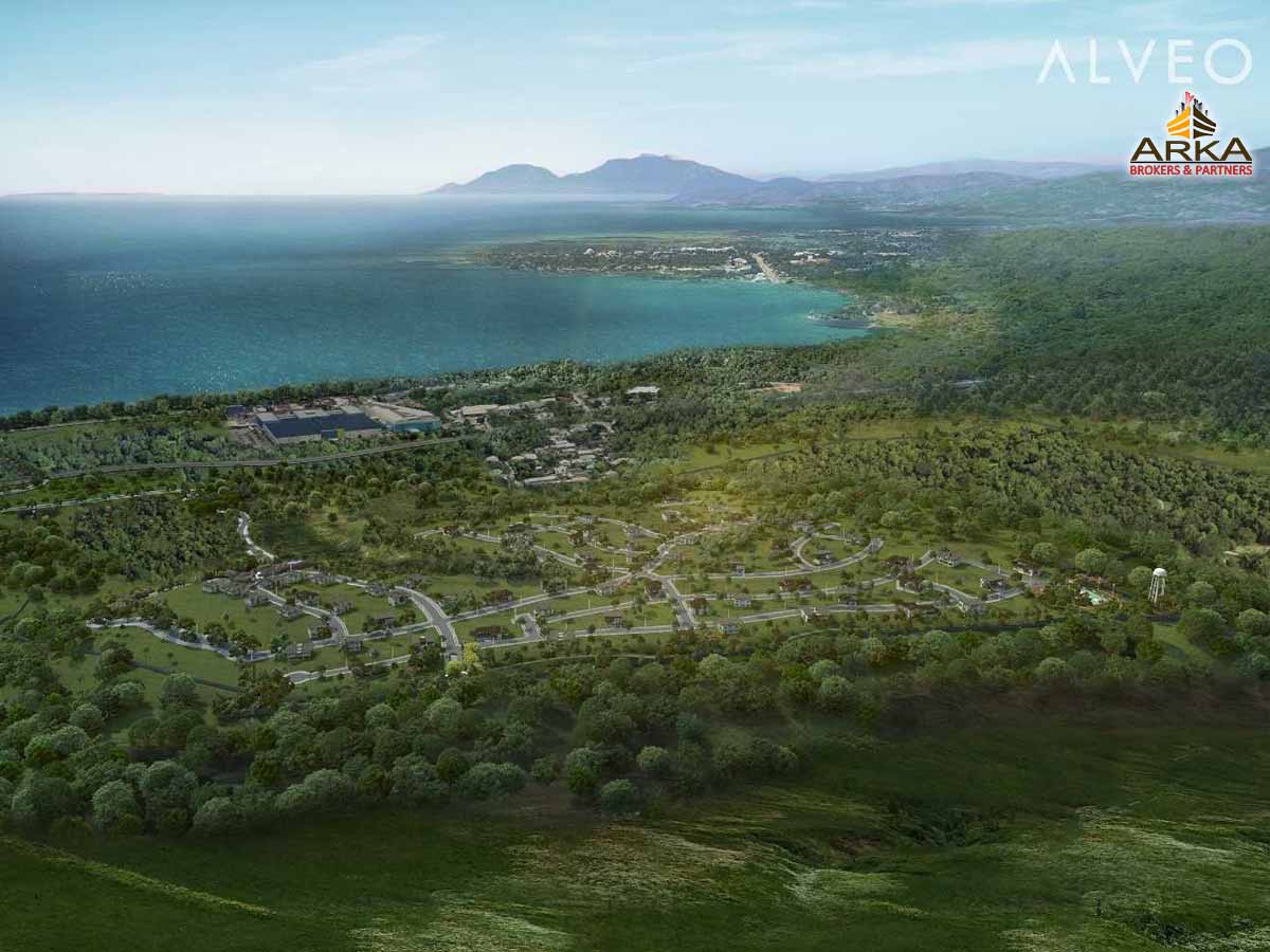 Alveo CDO BAYVIEW HEIGHTS Whole Development Aerial View GMC ARKA