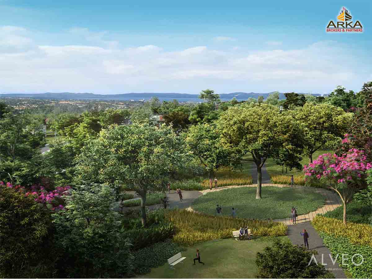 Alveo CDO Linear Park Semi Aerial View Bayview heights GMC ARKA