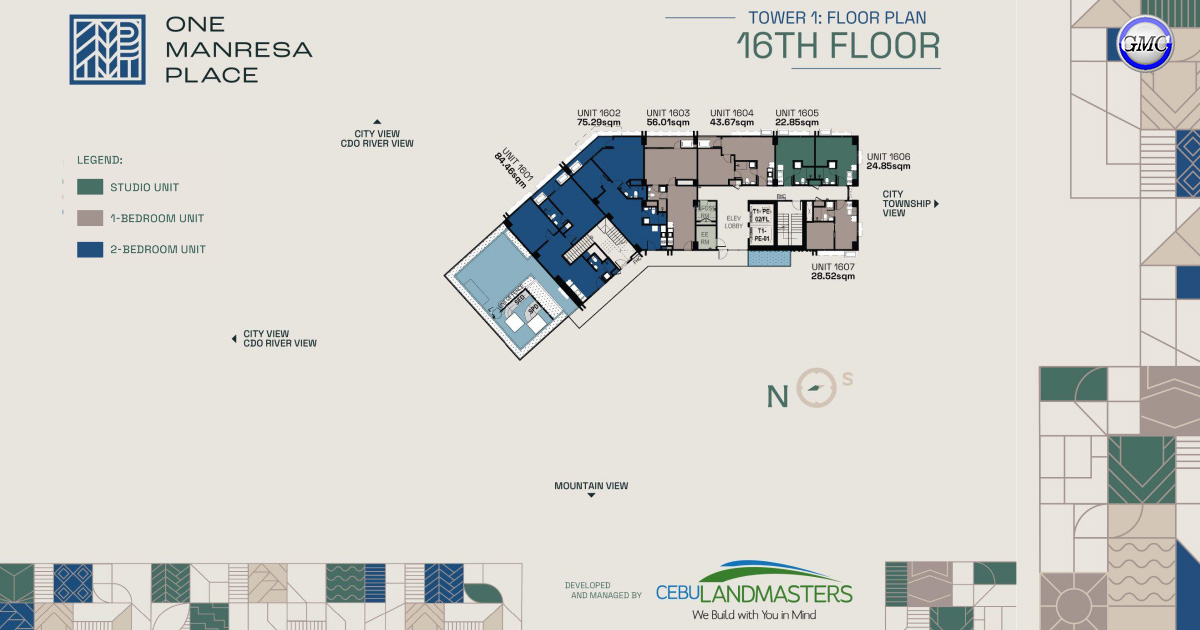 One Manresa Town GMC web Floor Plan 13 One Manresa Town GMC web Floor Plan 13